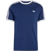 Adidas Originals Camiseta 'DROP NEEDLE 3-STRIPES' azul oscuro / blanco