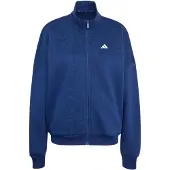 Adidas Sudadera con cremallera deportiva 'Studio' azul oscuro / blanco