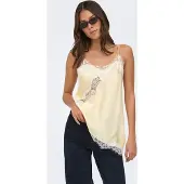 ONLY Top 'JDYFifi' amarillo / blanco natural