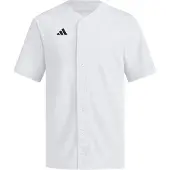 Adidas Camisa funcional 'Impact Full Button' blanco