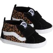 Vans Zapatillas altas SK8-Hi Crib LEOPARD BLACK/BROWN niña - Negro - 19