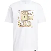 Adidas adidasCamiseta Sports Bar Memorabilia Graphic 2XL White Hombre