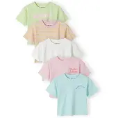 MINOTI Camiseta azul claro / amarillo claro / manzana / altrosa