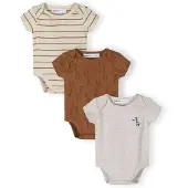 MINOTI Pijama entero/body crema / beige claro / caramelo