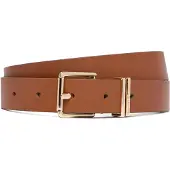 Tommy Hilfiger Cinturón 'Buckle Logo Keeper' cognac