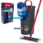 Vileda Mopa H2PRO Fregona Plana con Cubo
