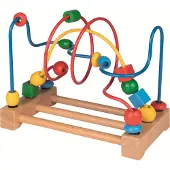 Goki Juego De Rampas Bead Coaster