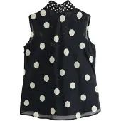 Next Blusa negro / blanco