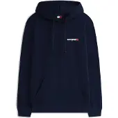 Tommy Hilfiger Sudadera 'ENTRY DNA' navy / rojo vivo / blanco