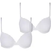 Urban Classics Sujetador Basic Cotton Lace 2 Unidades
