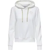 ONLY Sudadera 'ONLNola' oro / blanco