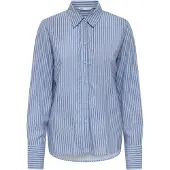 ONLY Blusa 'ONLBERIT' beige / azul claro
