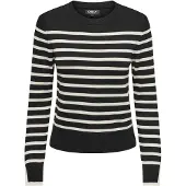 ONLY Jersey 'ONLKalana' negro / blanco