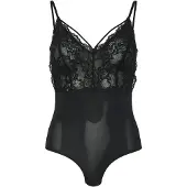 Pieces Body camiseta negro
