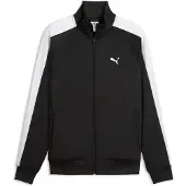 Puma Chaqueta deportiva negro / blanco