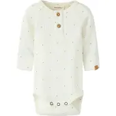 Name it Pijama entero/body 'NBMGAGO' gris / blanco
