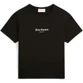 Juicy Couture Camiseta 'Dach' negro / blanco