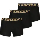 SikSilk Calzoncillo boxer beige / negro