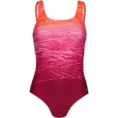 LASCANA Traje de baño naranja / fucsia / rosa claro
