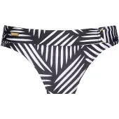 LASCANA Braga de bikini antracita / blanco