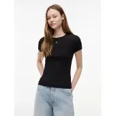Tommy Hilfiger Camiseta 'Essential' negro