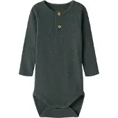 Name it Pijama entero/body 'NBMKab' verde oscuro