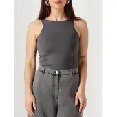 Coster Copenhagen Top ' CC Heart ' antracita