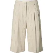 Selected Pantalón plisado gris claro