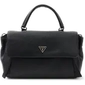 GUESS Bolso de mano 'Devon Top Handle Flap' negro