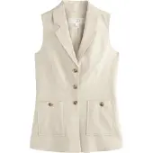 Next Chaleco para traje crema