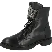 Mjus Botines con cordones 'FABIA' negro