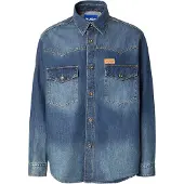 HUGO Camisa 'Ebant' azul denim