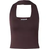 STUDIO SELECT Top 'Fina' marrón oscuro
