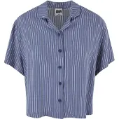 Urban Classics Blusa 'Resort' azul / blanco