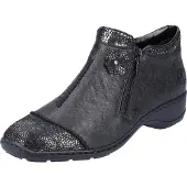 Rieker Botas de tobillo negro