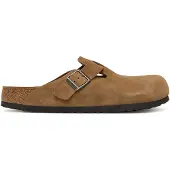 Birkenstock - Sandalias y chanclas - Boston LEVE Regular Dark Tea de Cuero - Talla 43 - Marrón