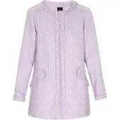 Dreimaster Klassik Chaqueta de entretiempo 'Classic Look' lila