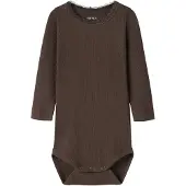 Name it Pijama entero/body 'NBFKab' chocolate