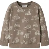 Name it Sudadera 'NMMVaron' kitt / marrón