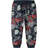 Name it Pantalón 'NMMJacco Spider' navy / amarillo / rojo / blanco