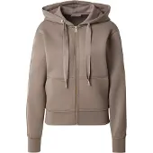 GUESS para mujer. W6YQ16K4354 Sudadera con pedrería marrón (L), Casual, Poliéster, Manga larga, outlet 2026.