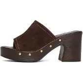 Derimod Zapatos abiertos marrón oscuro