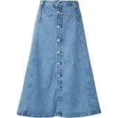 Levi's Falda 'Yoked Western' azul denim