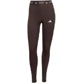 Adidas Pantalón deportivo 'Stash' marrón oscuro / blanco