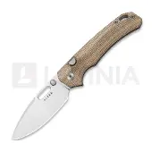 Kizer Cutlery Navaja Outposter Nitro-V, Brown Norplex Ultrex, Satin