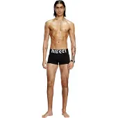 Diesel Calzoncillo boxer 'Damien' negro moteado / blanco