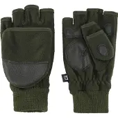 Brandit Guantes con dedos oliva