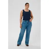 KAFFE CURVE Top 'KCcarina' marino