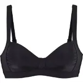LASCANA Top de bikini negro