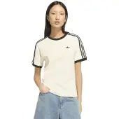 Adidas adidasCAMISETA 3 STRIPES XS Cream White Mujer